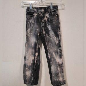 Kids Reverse Dyed Jeans Sz 5